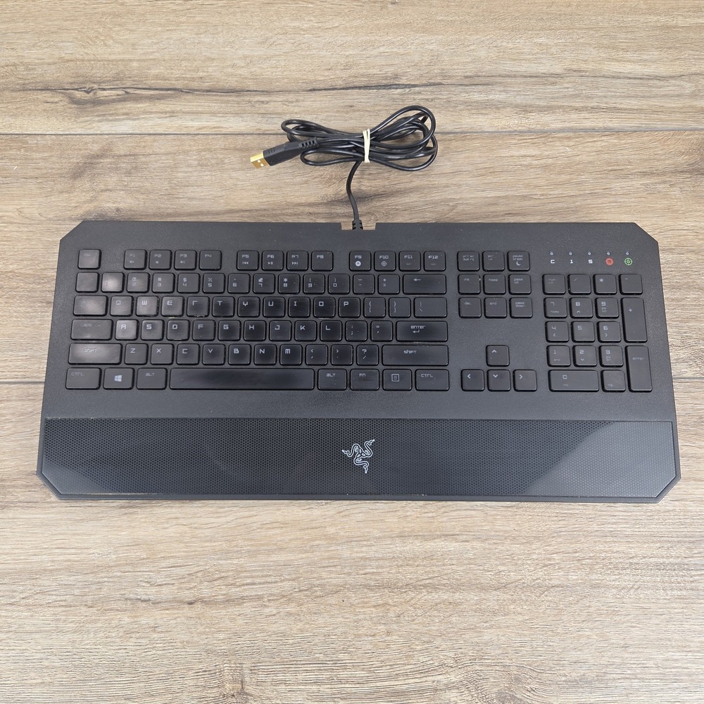 Razer DeathStalker RZ03-0080 Wired Gaming Keyboard - Tested / Working